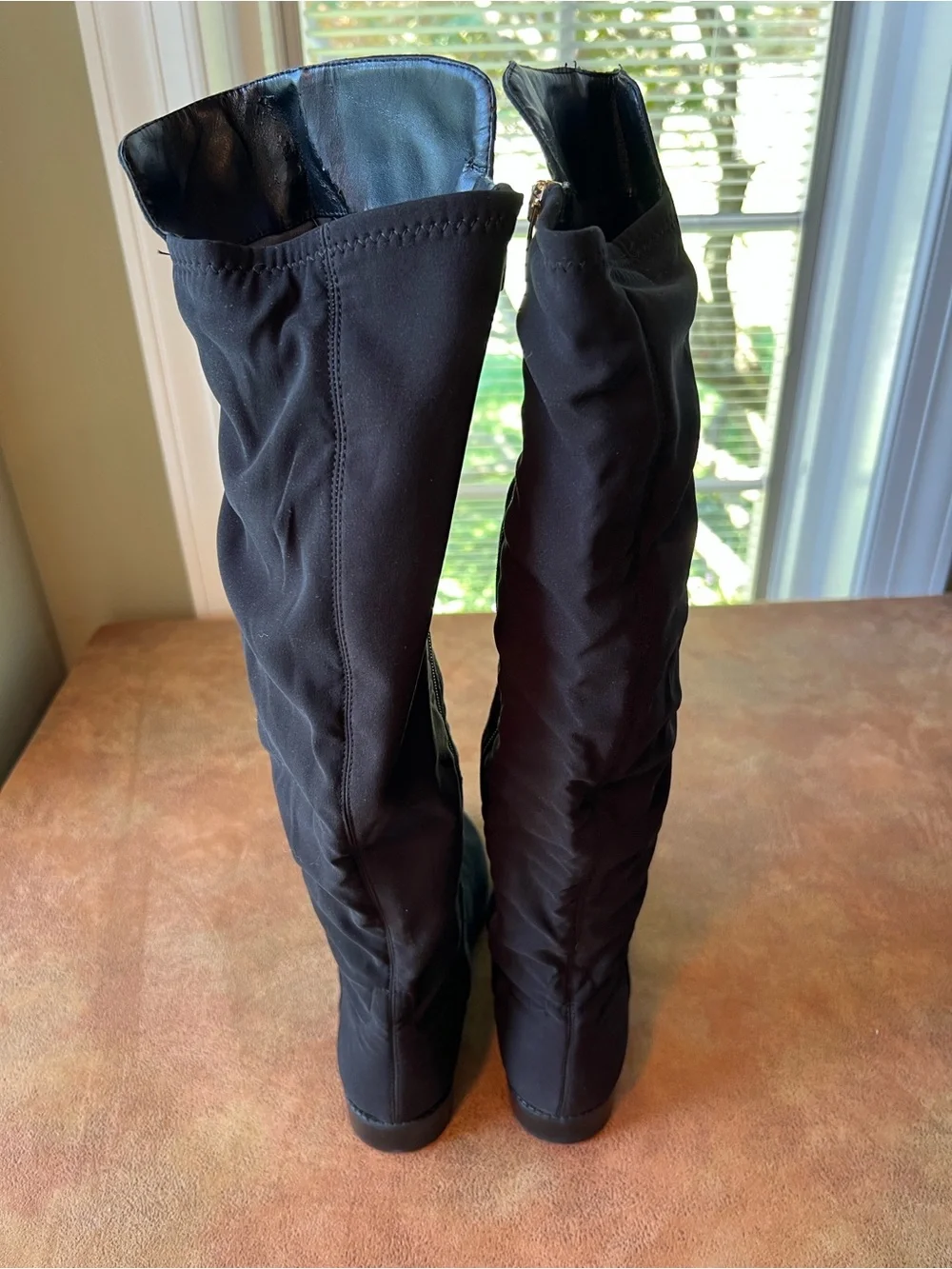 Marc Fisher Black Suede Over-the-Knee Boots size 6.5